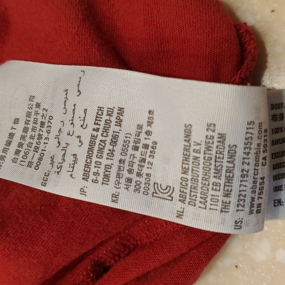 Abercrombie and fitch men’s t-shirts XL - Picture 3 of 5